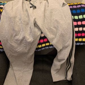 Gray Adidas Sweatpants!